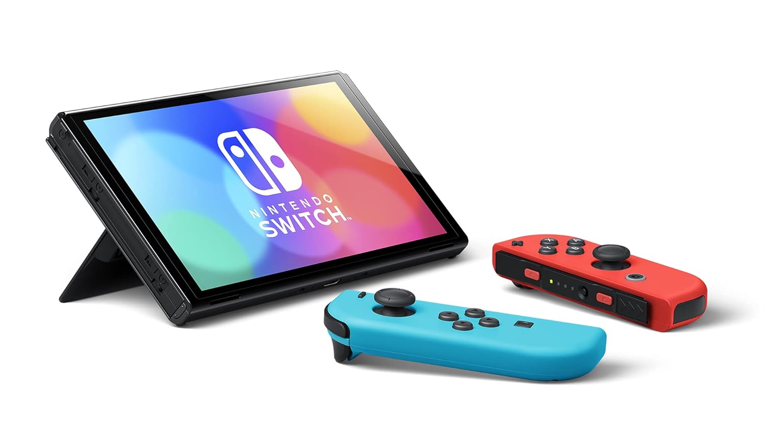Nintendo Switch – OLED Model w/ White Joy-Con