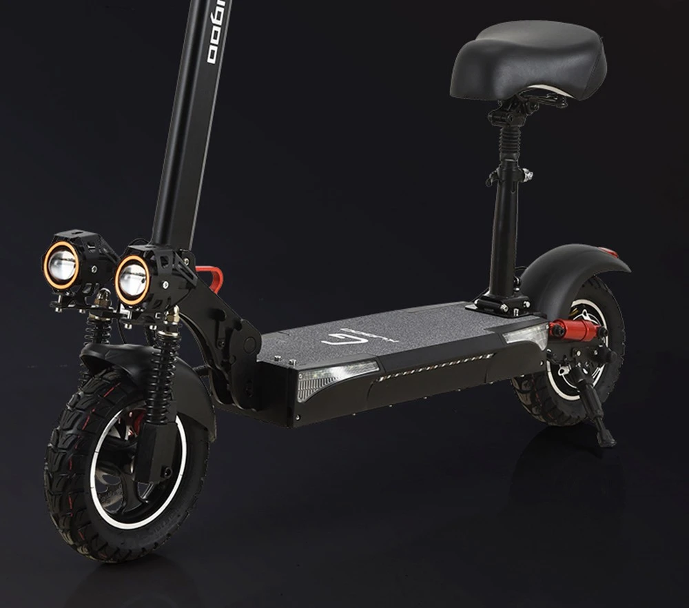KUGOO M4 Pro Foldable Electric Scooter 10 Inch Off-road Tire 500W Brushless Motor 48V 21Ah Battery with Removable Seat