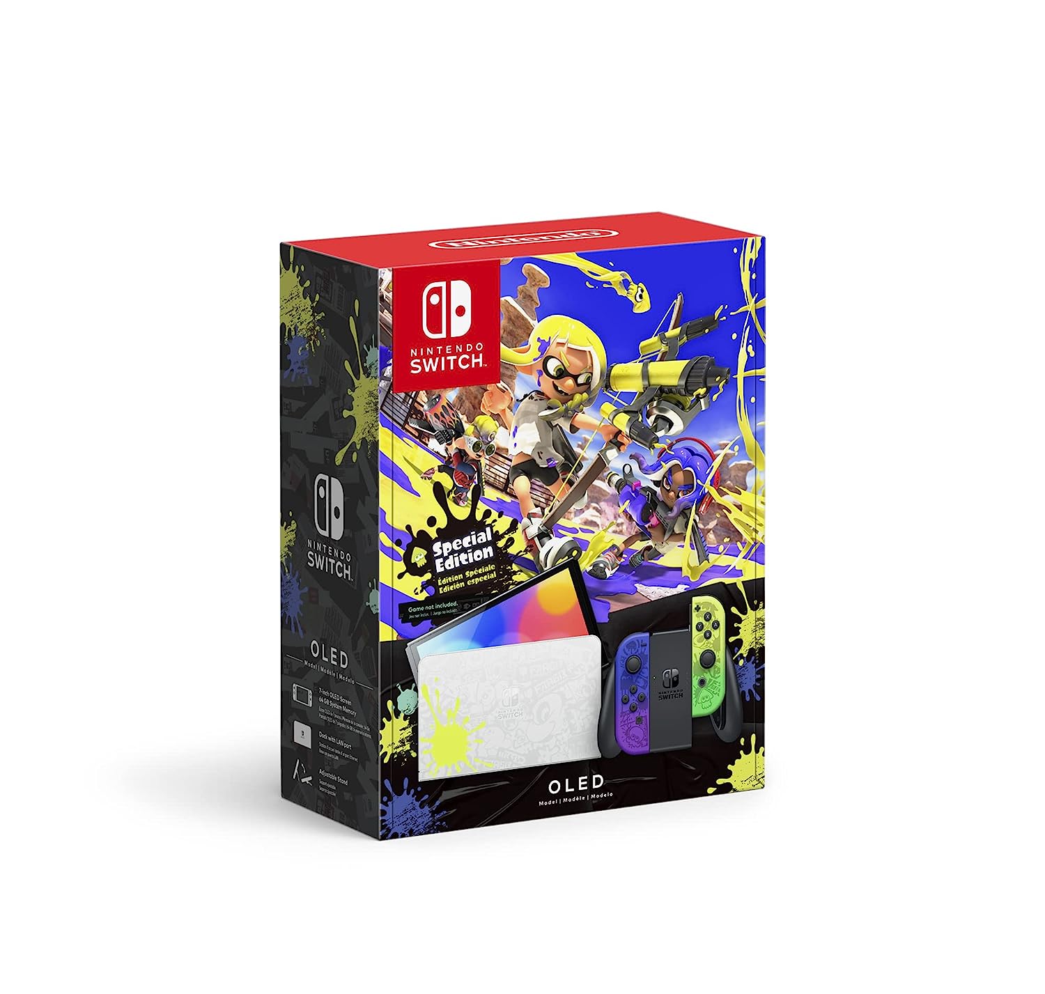 Nintendo Switch – OLED Model w/ White Joy-Con