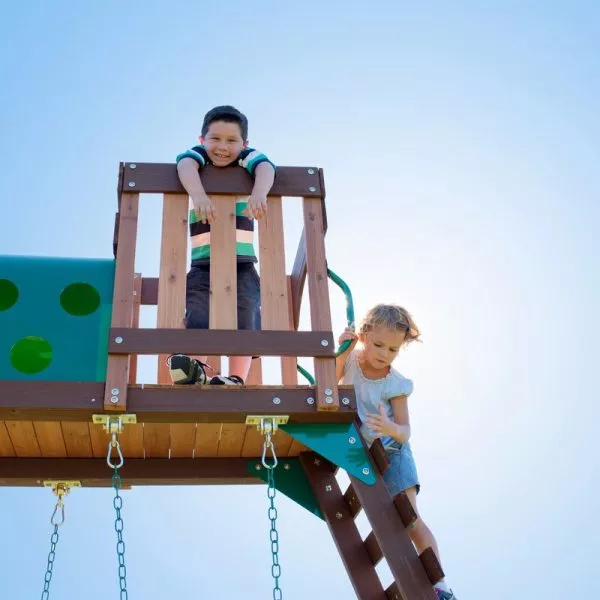 WOODRIDGE ELITE Full cedar swing set