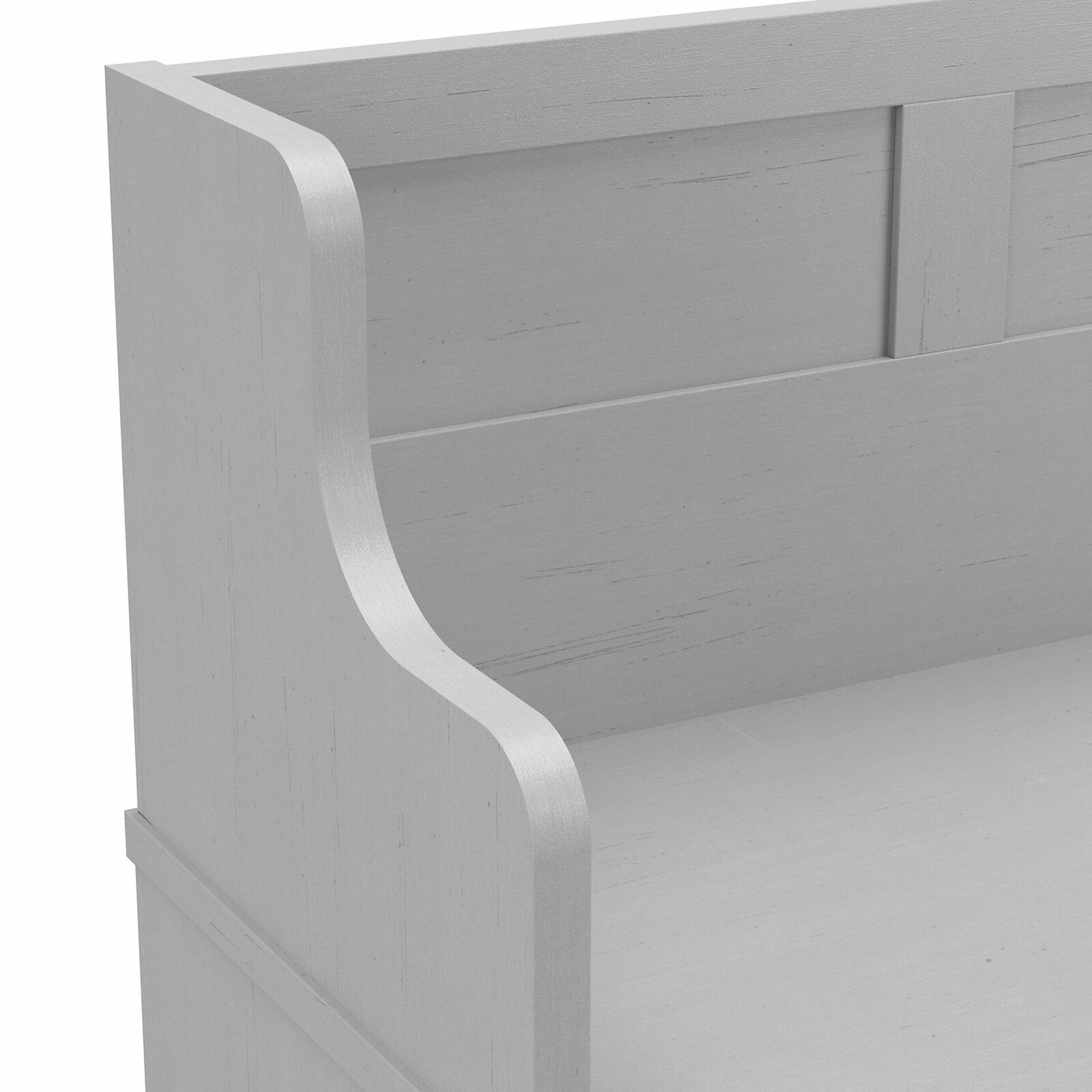 【Furniture】Woodland 88.23'' Wide Hall Tree with Bench and Shoe Storage