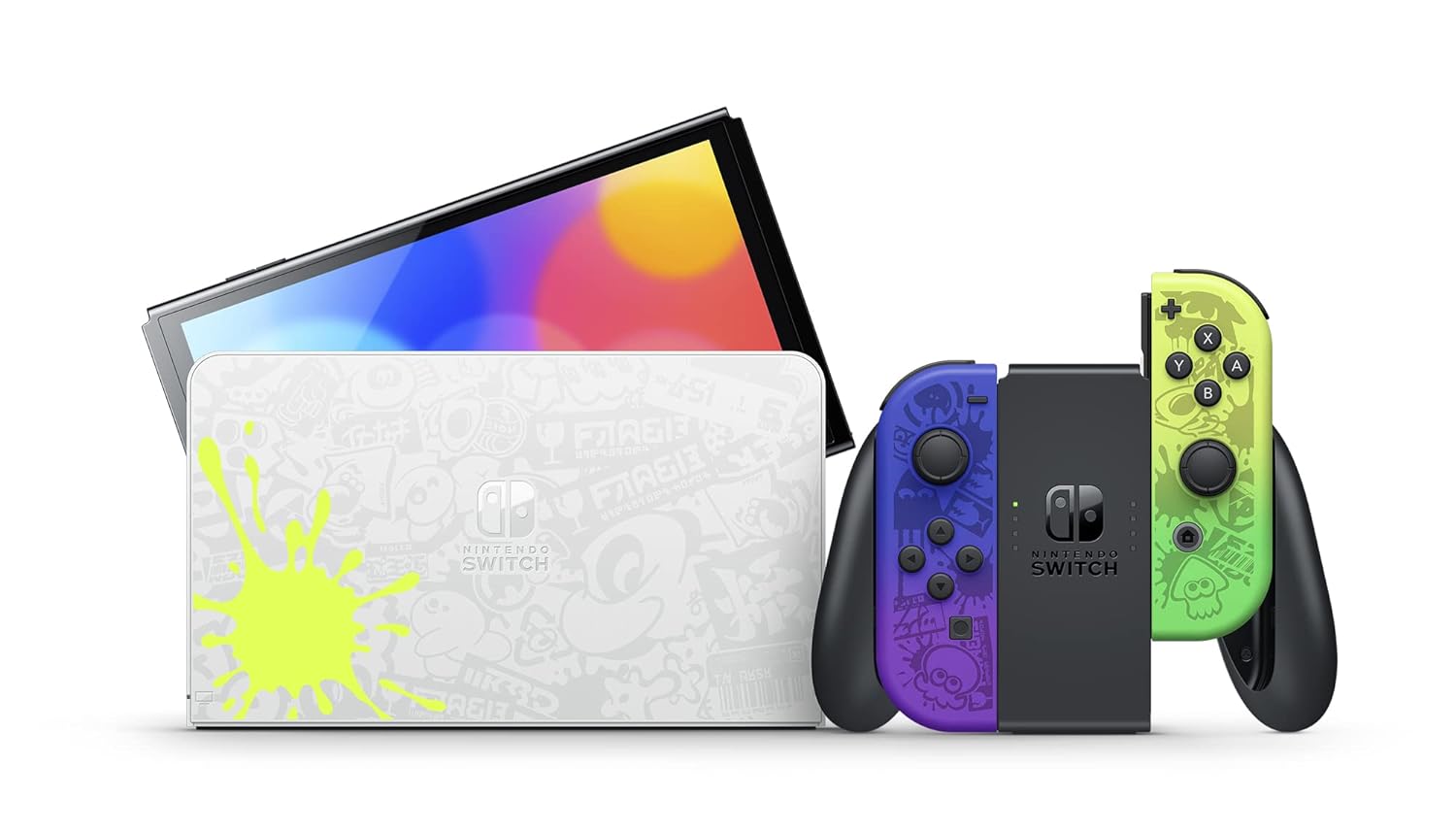 Nintendo Switch – OLED Model w/ White Joy-Con