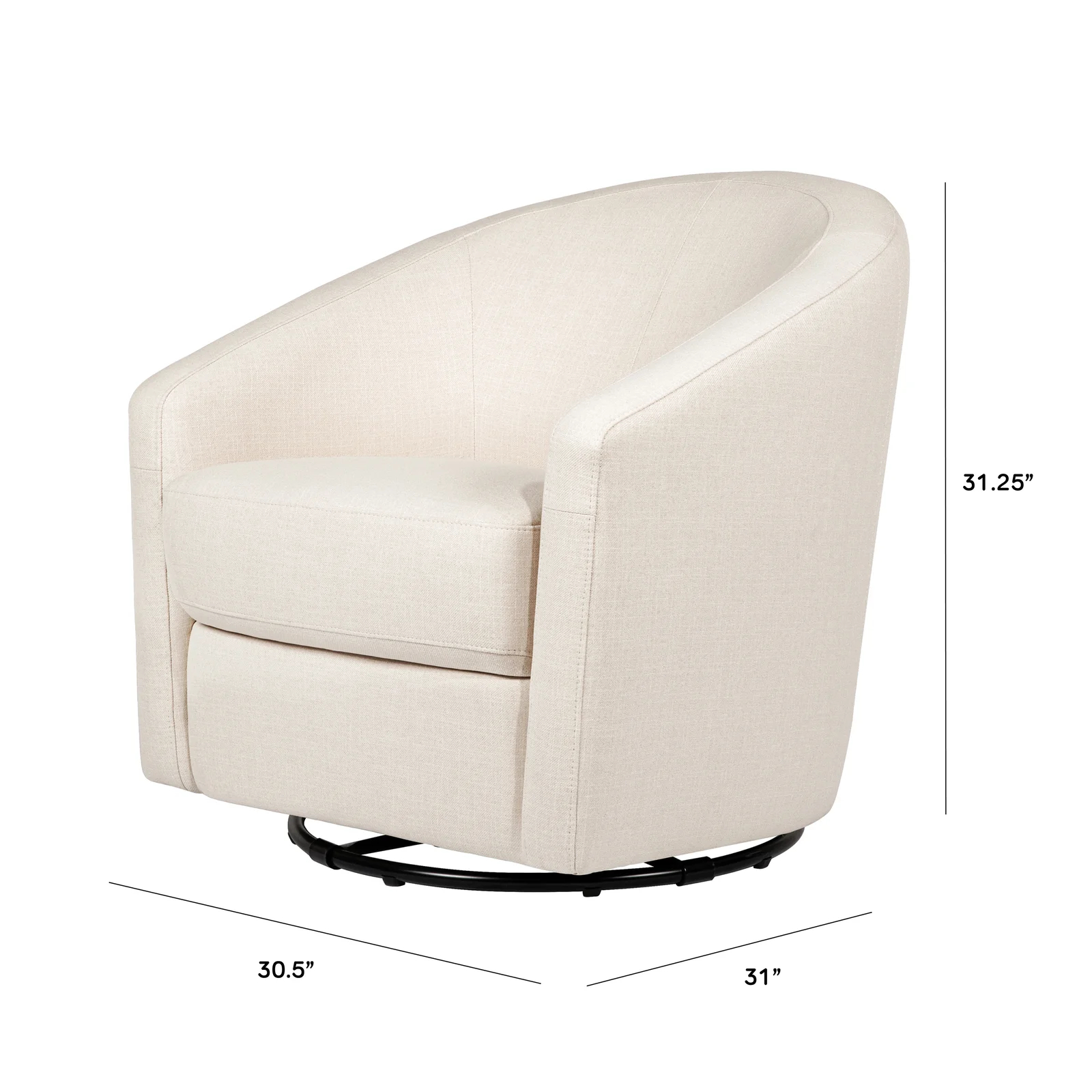 【Furniture】Madison Swivel Glider