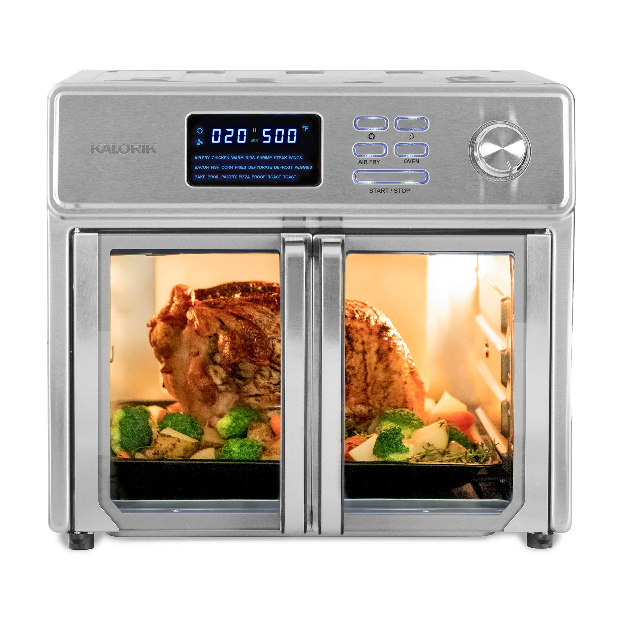 Kalorik 26-Quart Digital Maxx Air Fryer Oven with 7 Accessories