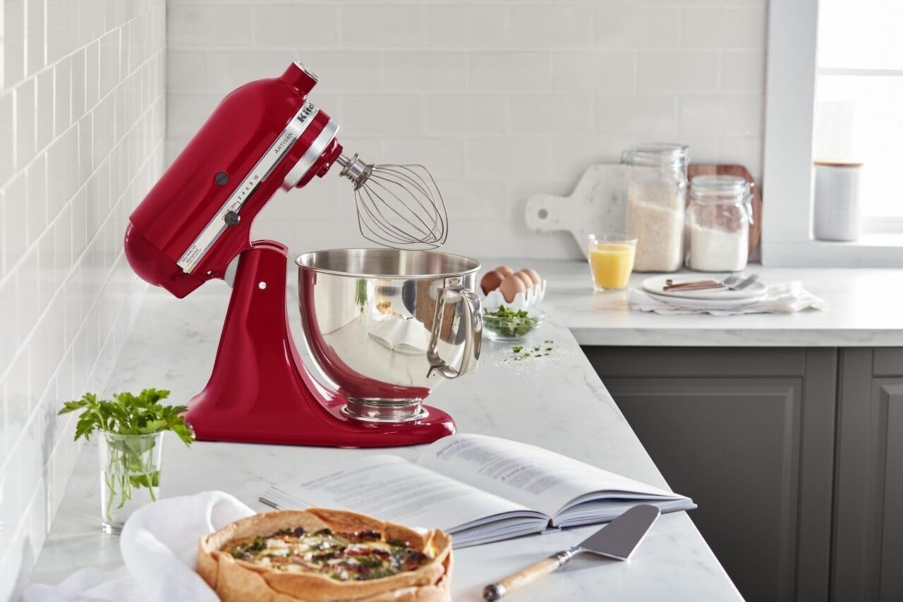 KitchenAid Artisan Series 5-Quart Tilt-Head Stand Mixer - KSM150PS, Milkshake