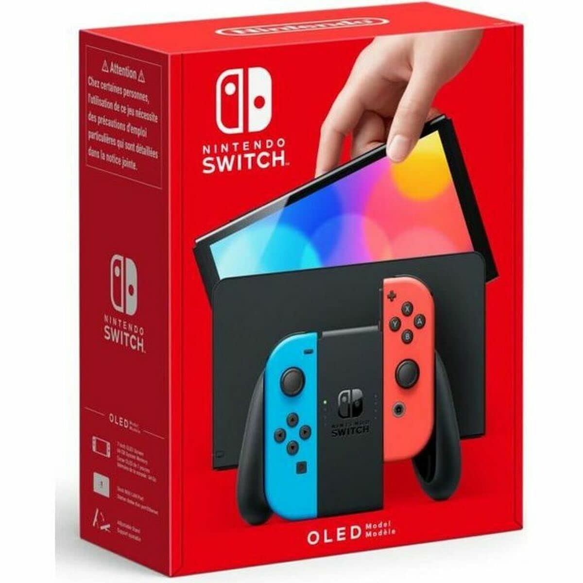 Nintendo Switch – OLED Model w/ White Joy-Con