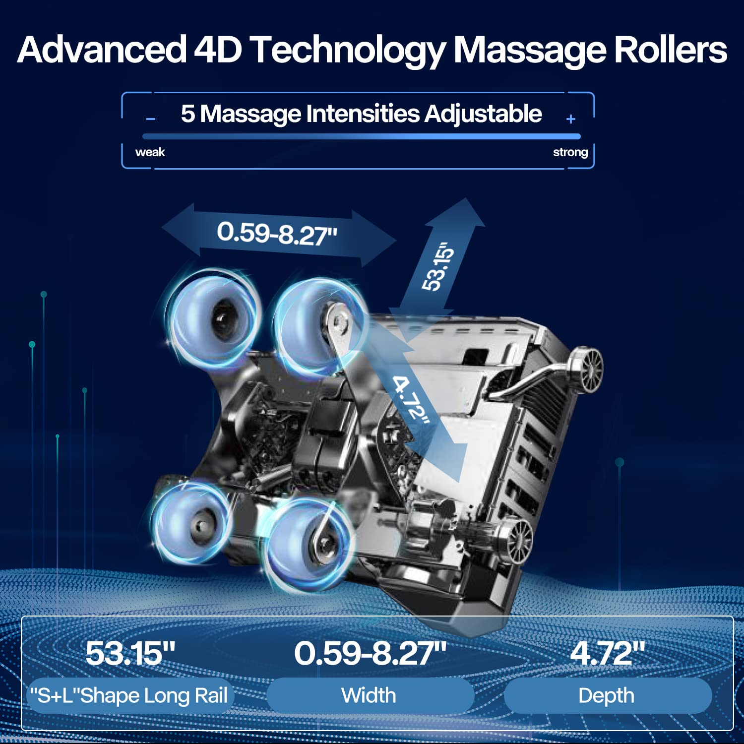 【Furniture】iRest 2023 4D Massage Chair Recliner, Zero Gravity Shiatsu Massager with AI Voice Control