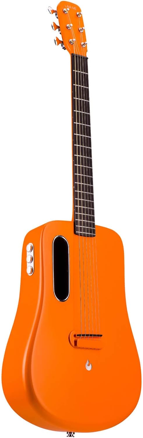 LAVA ME 2 Carbon Fiber Guitar 36 Electric Travel Guitar with Pack Plectrum & Charging Cable