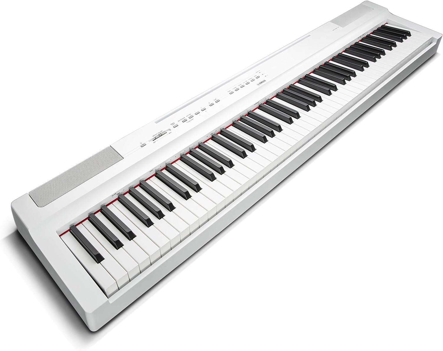 YAMAHA P125 88-Key Weighted Action Digital Piano with Power Supply and Sustain Pedal
