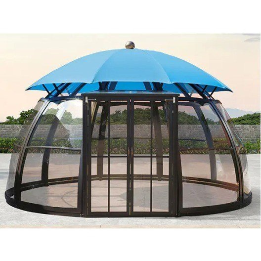 Outdoor winter garden tents