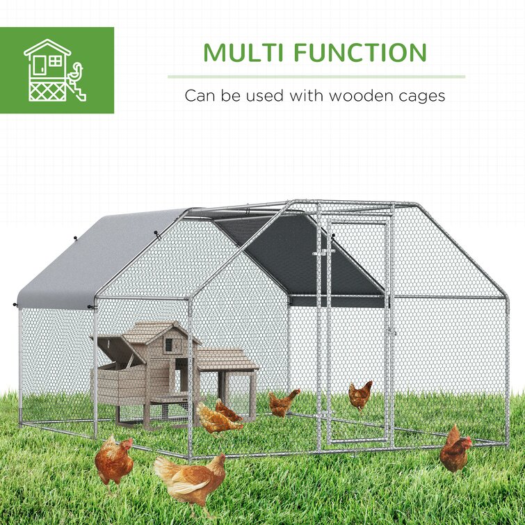 Sharma Walk In Chicken Run For Up To 28 Chickens